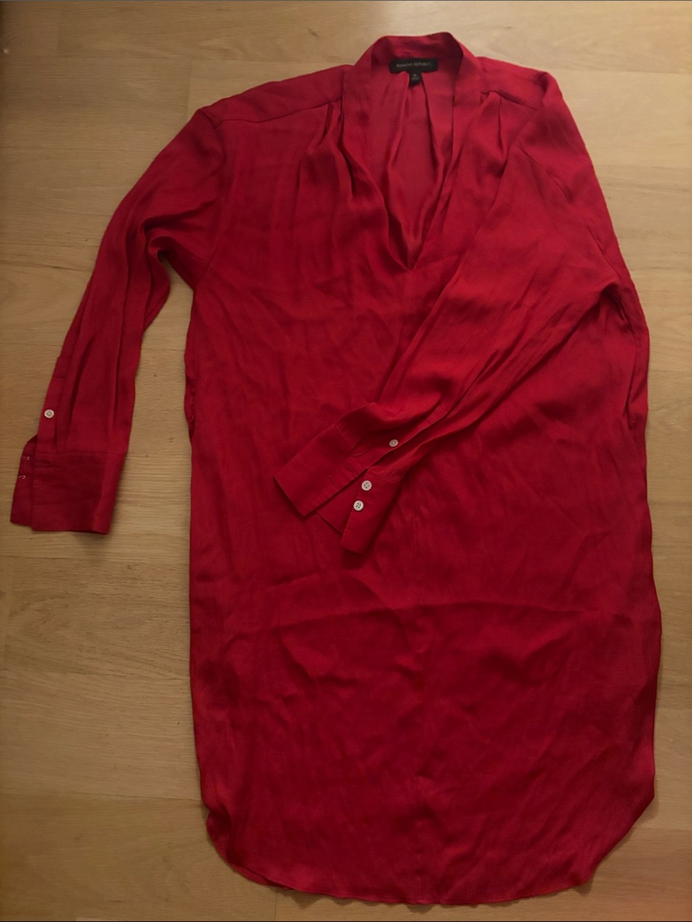Banana Republic Silky Tunic Dress
